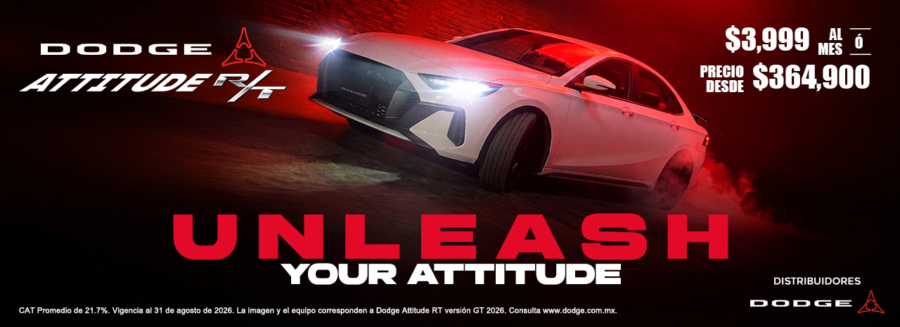 Dodge Attitude R/T unleash your attitude