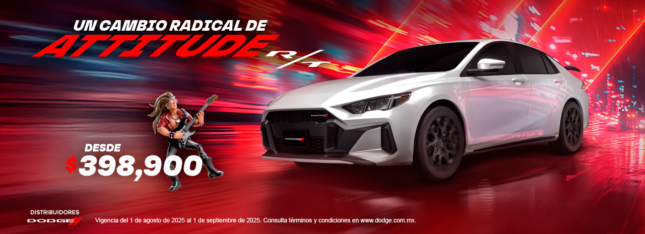 Un cambio radical de Attitude Totalmente Nuevo RT
