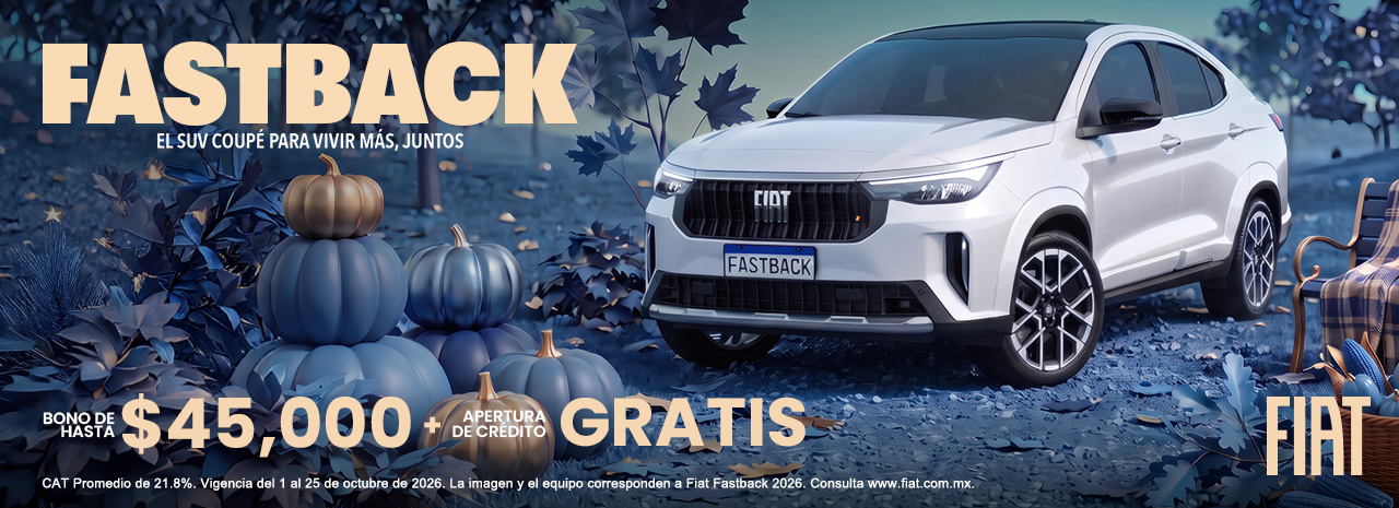 Fastback el SUV coupé para vivir más, juntos