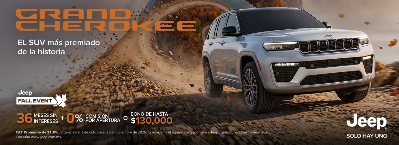 Grand Cherokee, el SUV más premiado de la historia