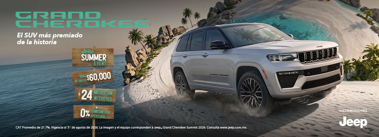 Grand Cherokee, el SUV más premiado de la historia