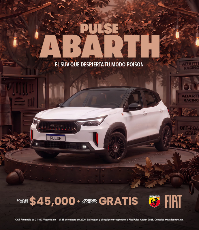 Pulse Abarth, el SUV que despierta tu modo poison