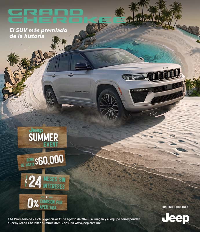 Grand Cherokee, el SUV más premiado de la historia