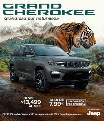 Jeep Grand Cherokee grandioso por naturaleza