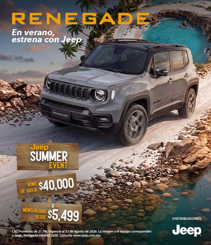 Renegade, en verano estrena con Jeep