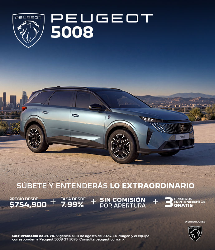 Peugeot 5008 2026, súbete y entenderás lo extraordinario