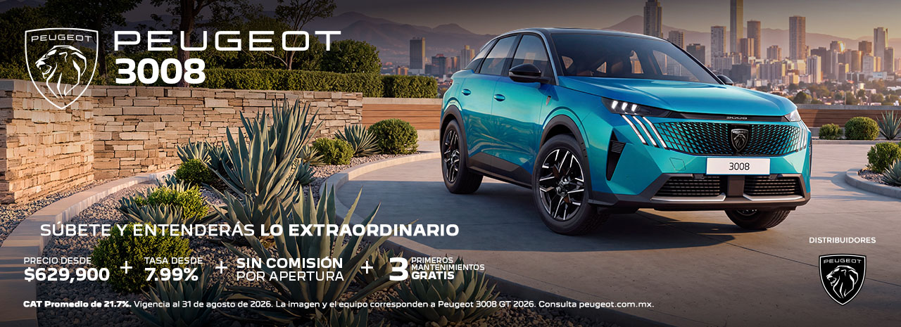 Peugeot 3008 2026, súbete y entenderás lo extraordinario